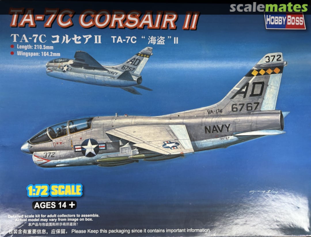 Boxart TA-7C Corsair II 87209 HobbyBoss