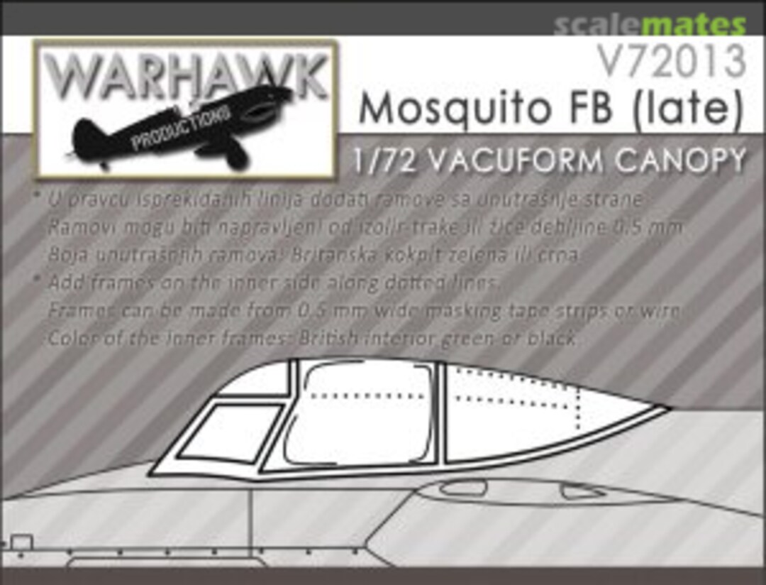 Boxart Mosquito FB (Late) V72013 Warhawk Productions