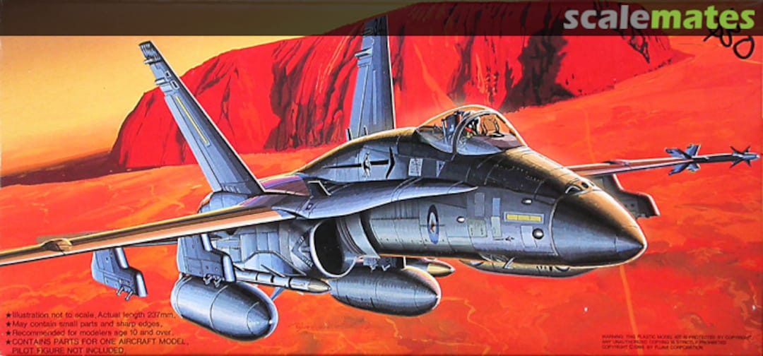 Boxart F/A-18A Hornet 72027 Fujimi