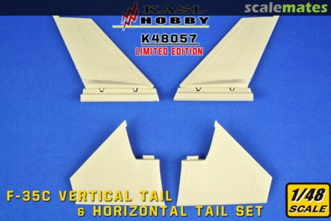 Boxart F-35C Tail Set K48057 Kasl Hobby