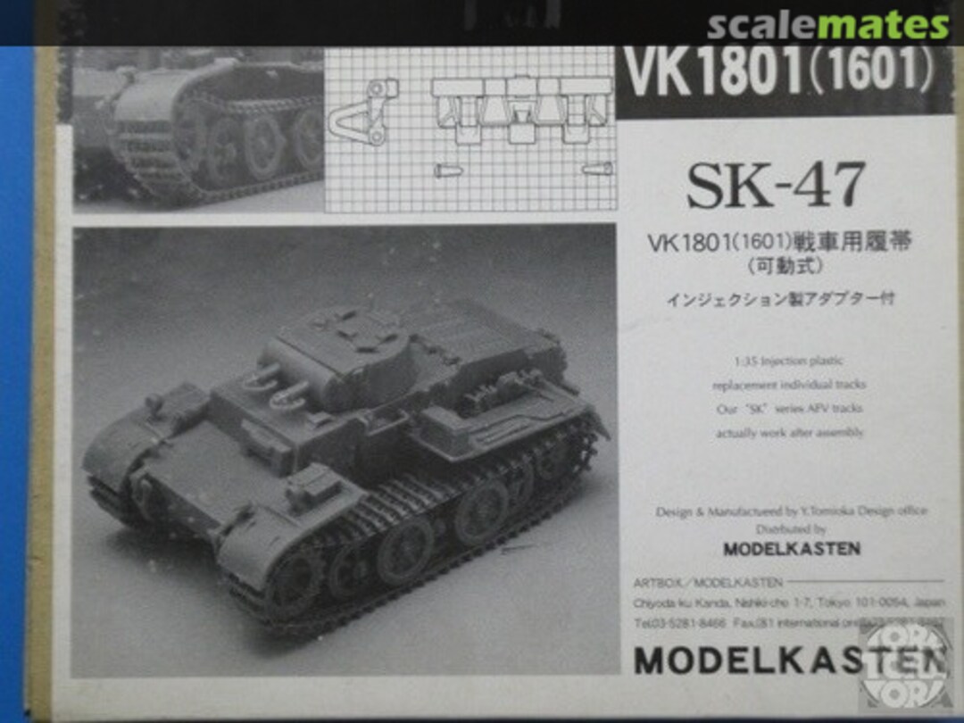 Boxart Workable tracks for VK 16.01/Vk18.01 SK-47 Modelkasten