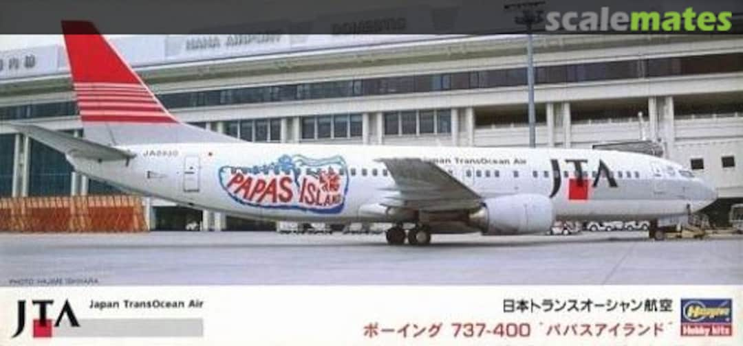 Boxart Boeing 737-400 10639 Hasegawa