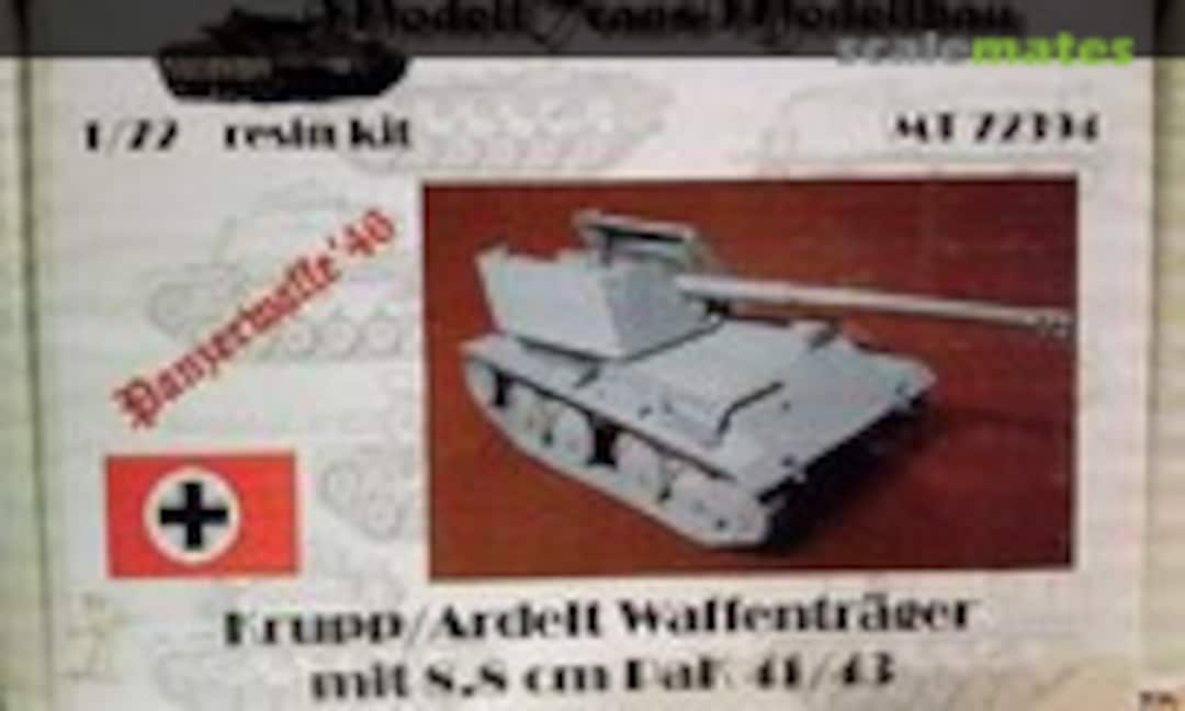 1:72 Krupp/Ardelt Waffenträger mit 8,8cm Pak 41/43 (Modell Trans Modellbau MT72394)