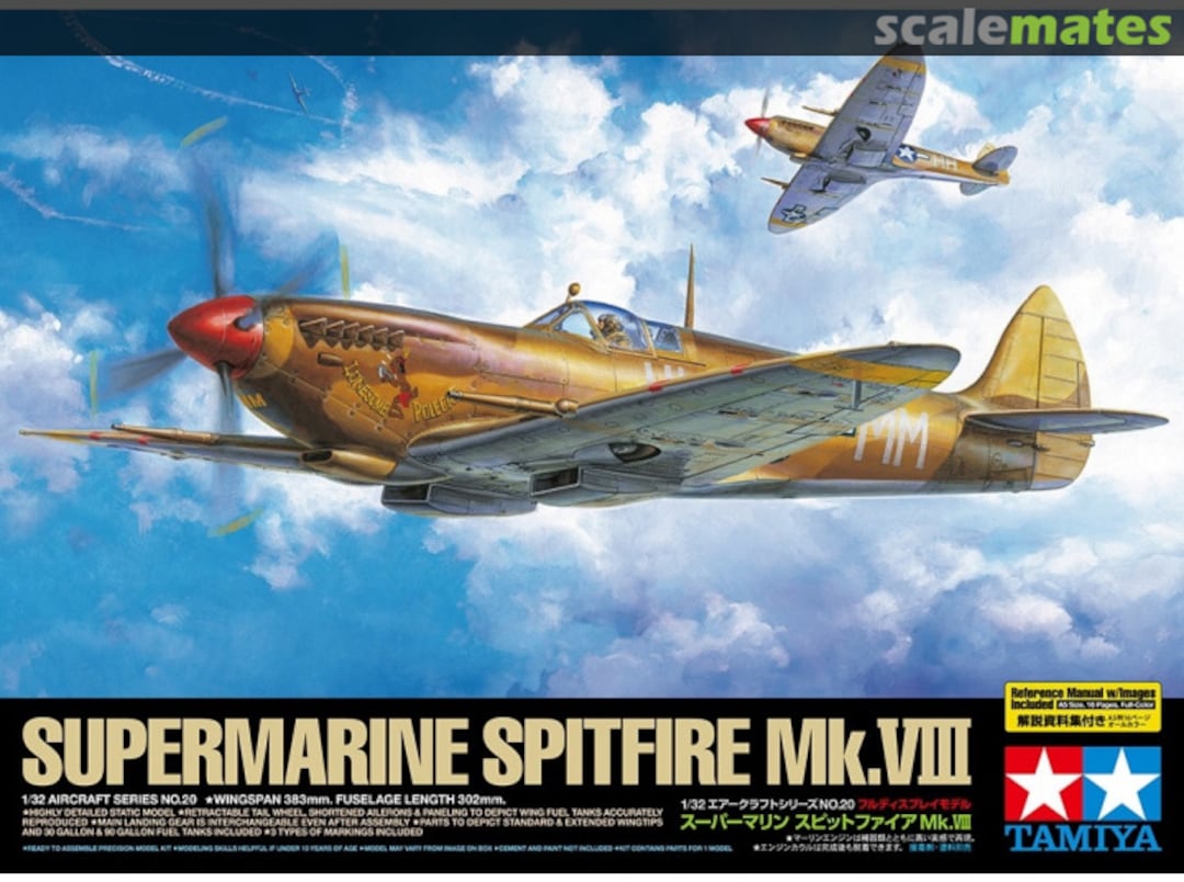 Boxart Supermarine Spitfire Mk.VIII 60320 Tamiya