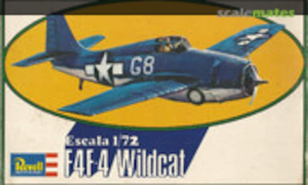 1:72 F4F-4 Wildcat (Revell/Kikoler H-26)