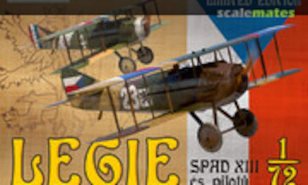 1:72 Legie - Spad XIII flown by Czechoslovak pilots (Eduard 2126)