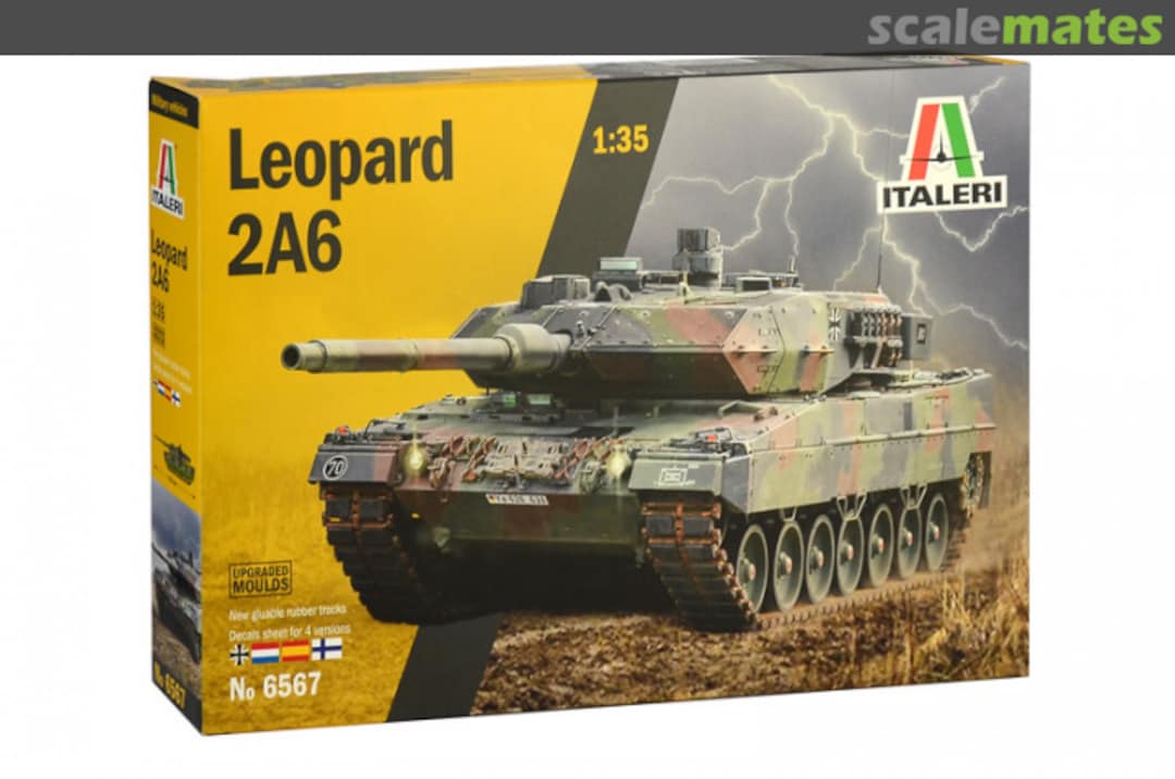 Boxart Leopard 2A6 6567 Italeri