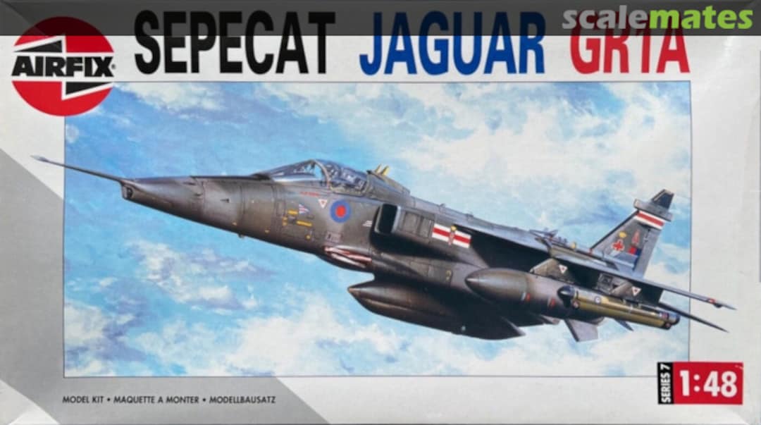 Boxart SEPECAT Jaguar GR1A 07104 Airfix