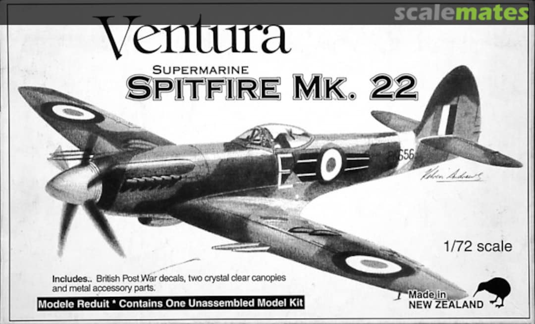 Boxart Supermarine Spitfire Mk.22 V0517 Ventura