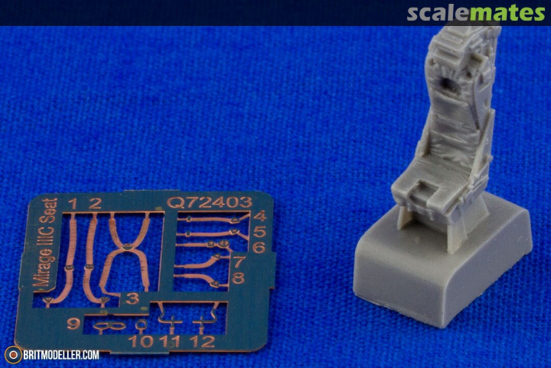 Boxart Mirage IIIC - Martin-Baker Mk.4 Seat Q72403 CMK