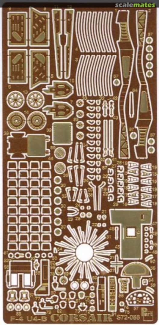 Boxart F4U-4B Corsair S72-088 Part