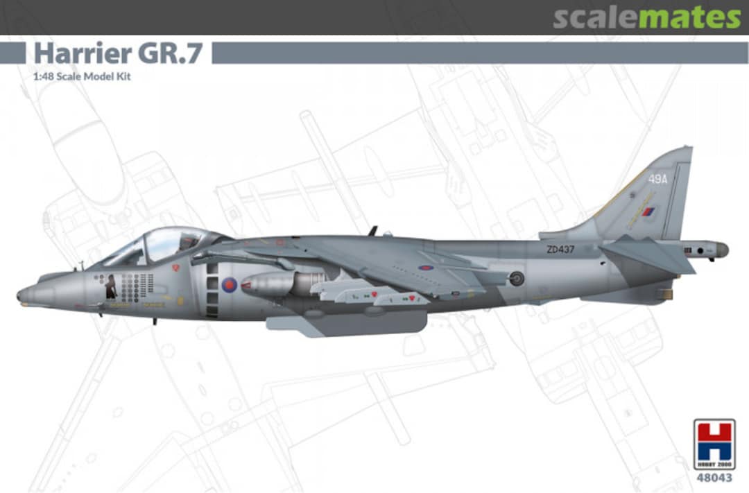 Boxart Harrier GR.7 48043 Hobby 2000