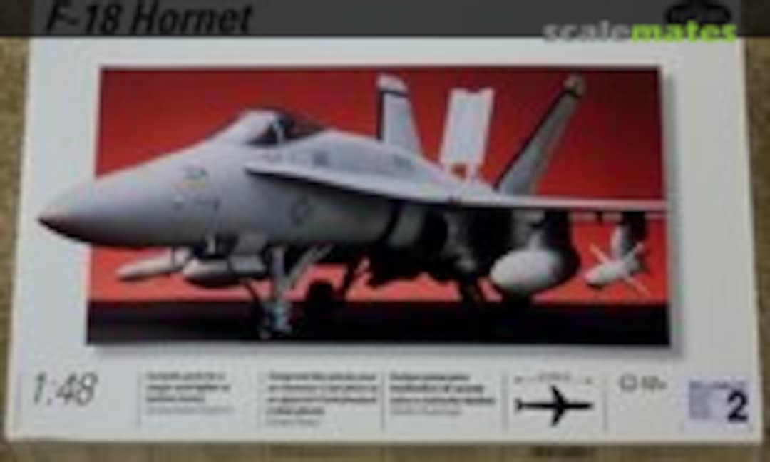 1:48 F-18 Hornet (Testors 524)