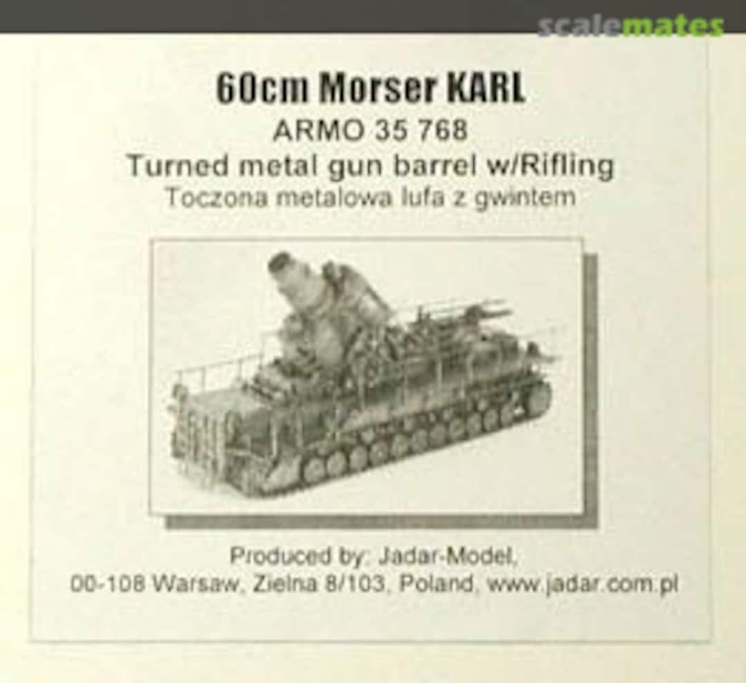 Boxart 60cm Morser Karl 35768 Armo