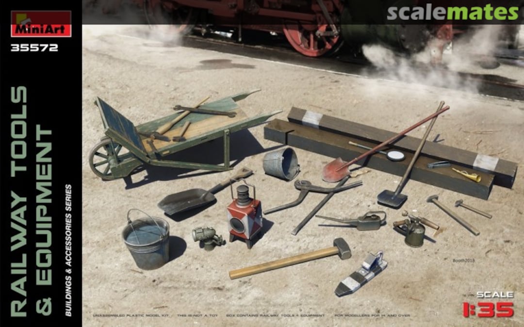 Boxart Railway Tools & Equipment 35572 MiniArt