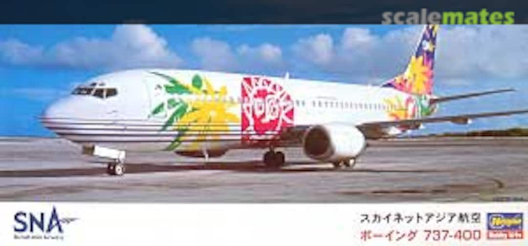 Boxart Boeing 737-400 10642 Hasegawa