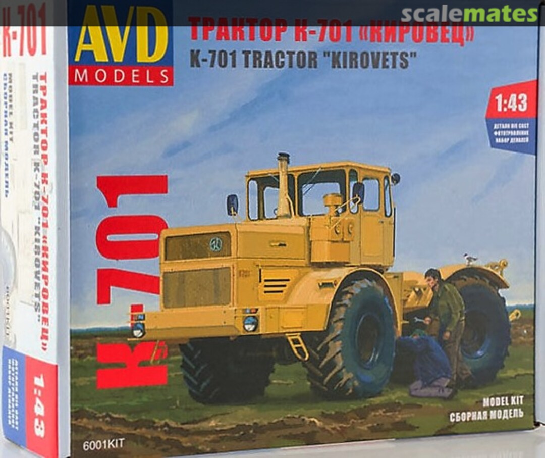 Boxart Kirovets-701 6001 AVD Models