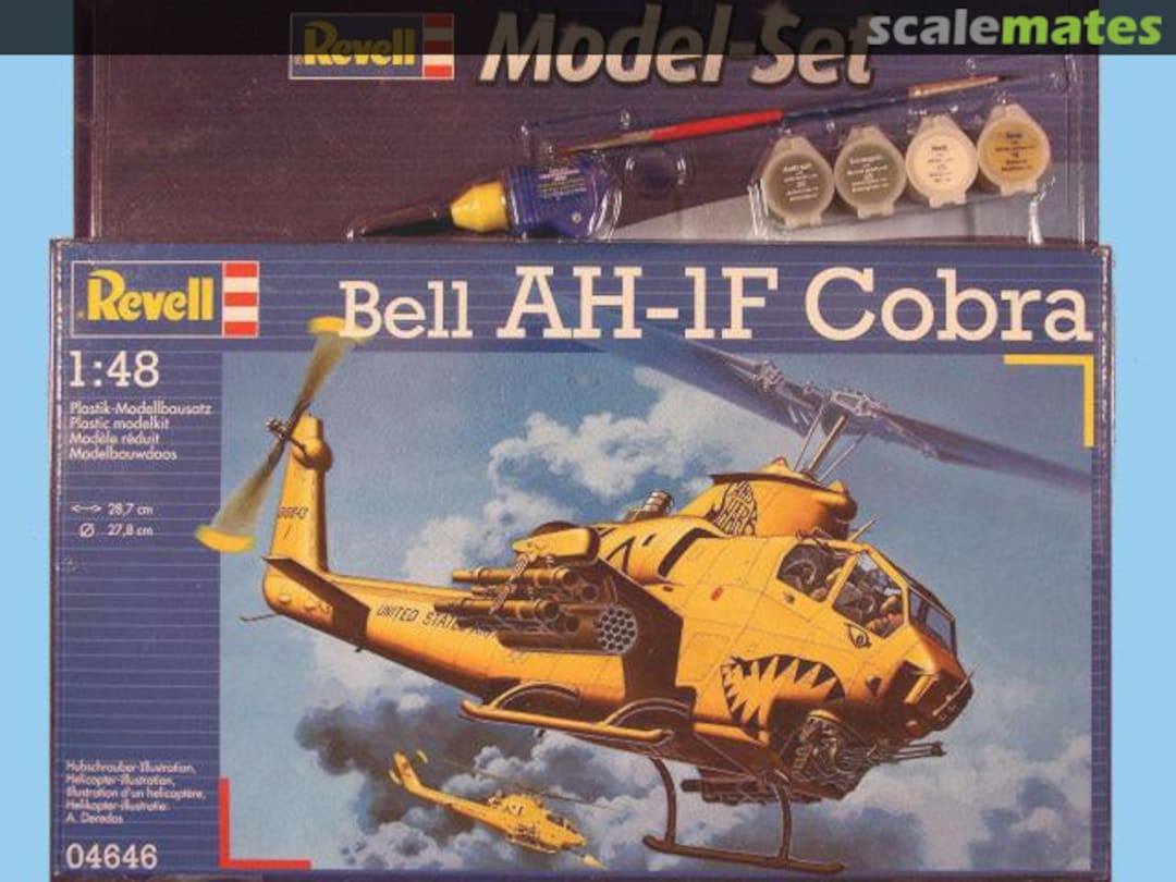 Boxart Bell AH-1F Cobra 64646 Revell