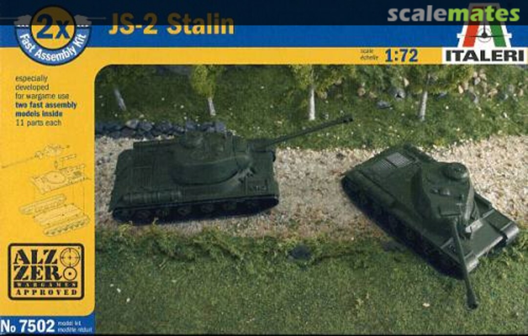 Boxart JS-2 Stalin 7502 Italeri