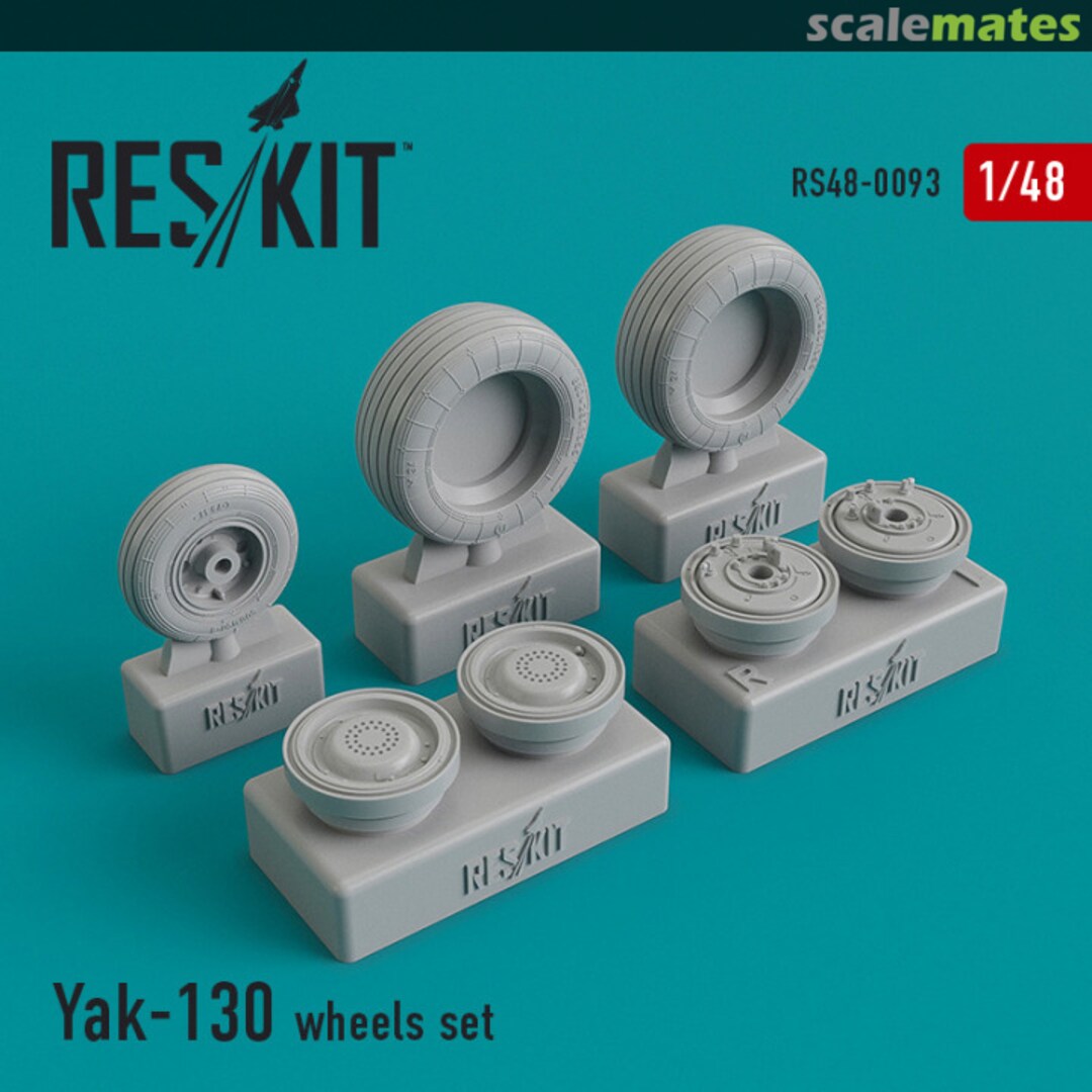 Boxart Yak-130 Wheels Set RS48-0093 ResKit