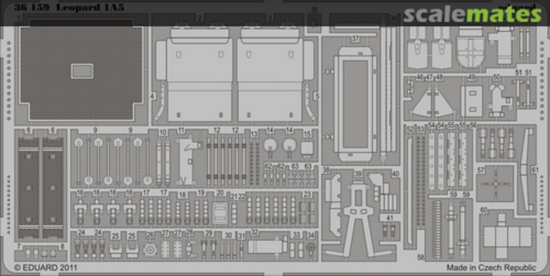 Boxart Leopard 1A5 36159 Eduard