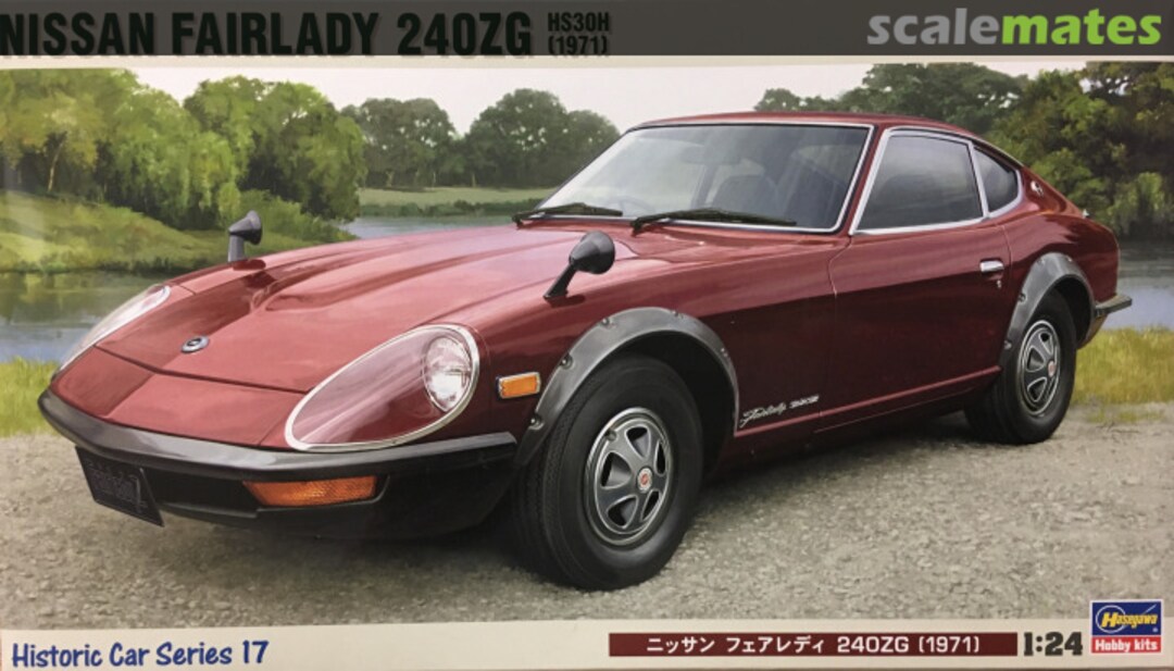 Boxart Nissan Fairlady 240ZG 21217 Hasegawa