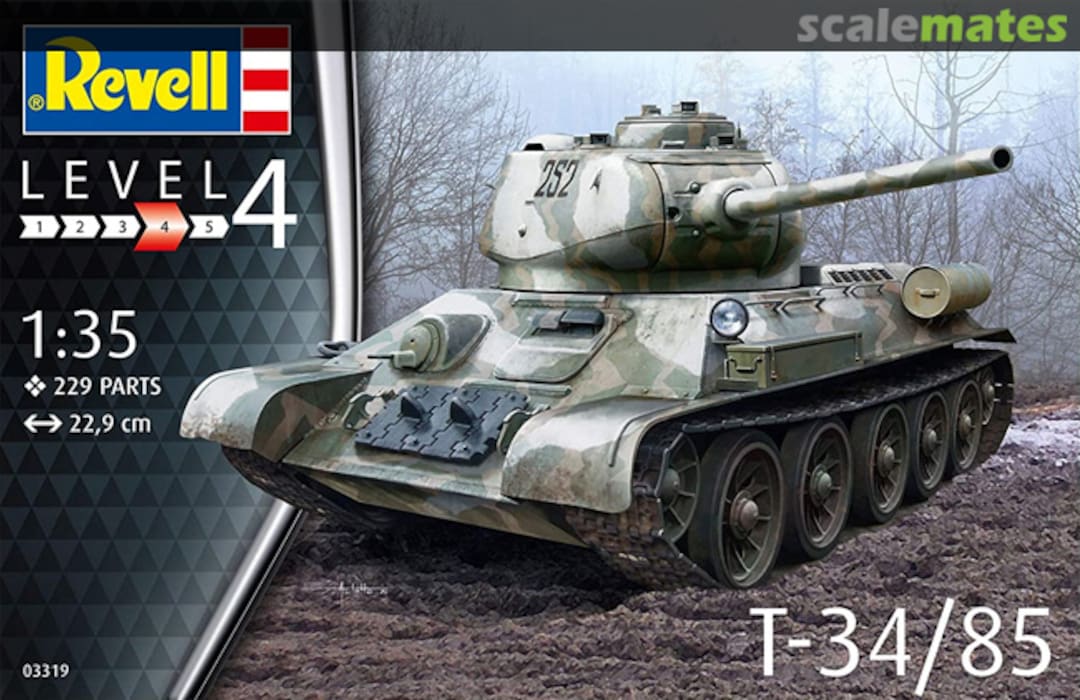 Boxart T-34/85 03319 Revell