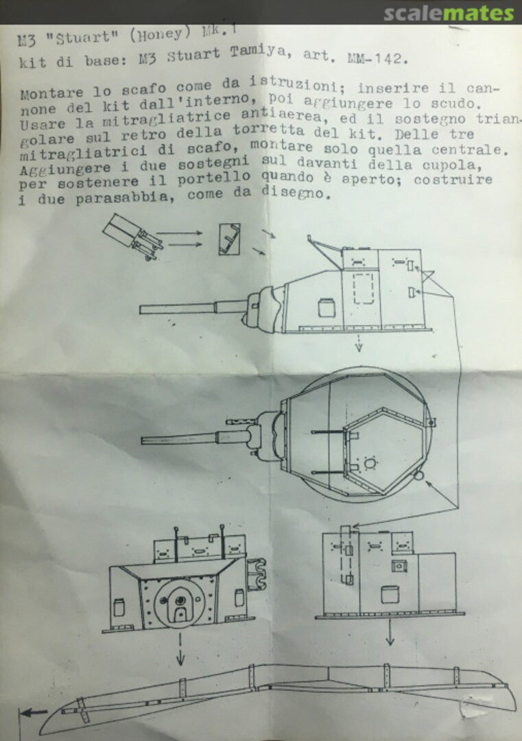 Boxart M3 STUART "HONEY" MK. 1 CONVERSION Unknown EP MODELS