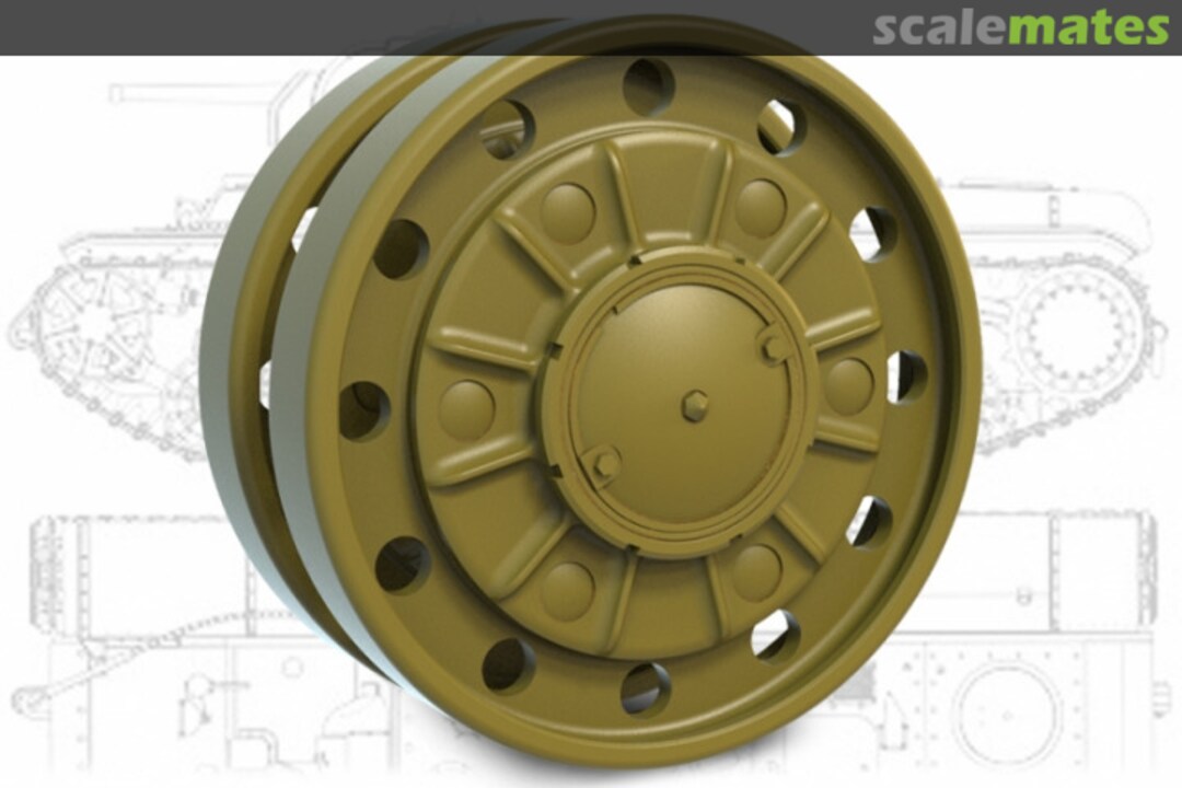 Boxart KV Roadwheel set (1941-42) 35220 Miniarm