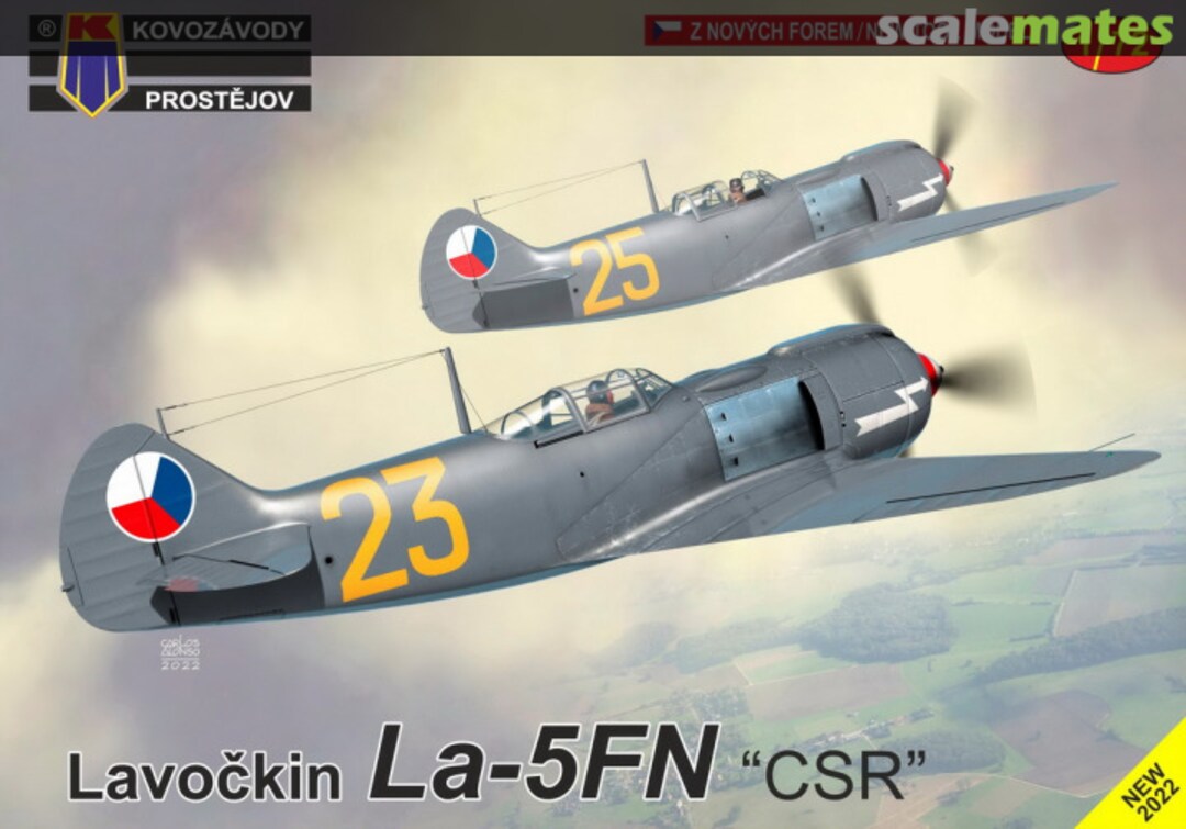 Boxart Lavochkin La-5FN 'CSR' KPM0358 Kovozávody Prostějov