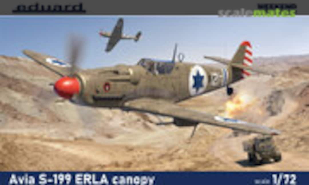 1:72 Avia S-199 ERLA canopy (Eduard 7472)