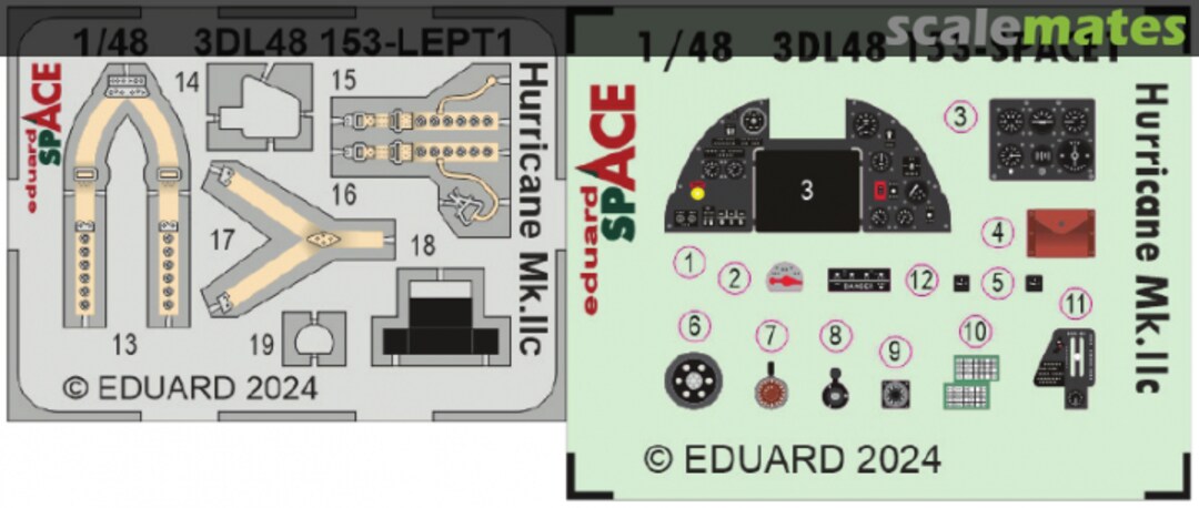 Boxart Hurricane Mk.IIc 3DL48153 Eduard