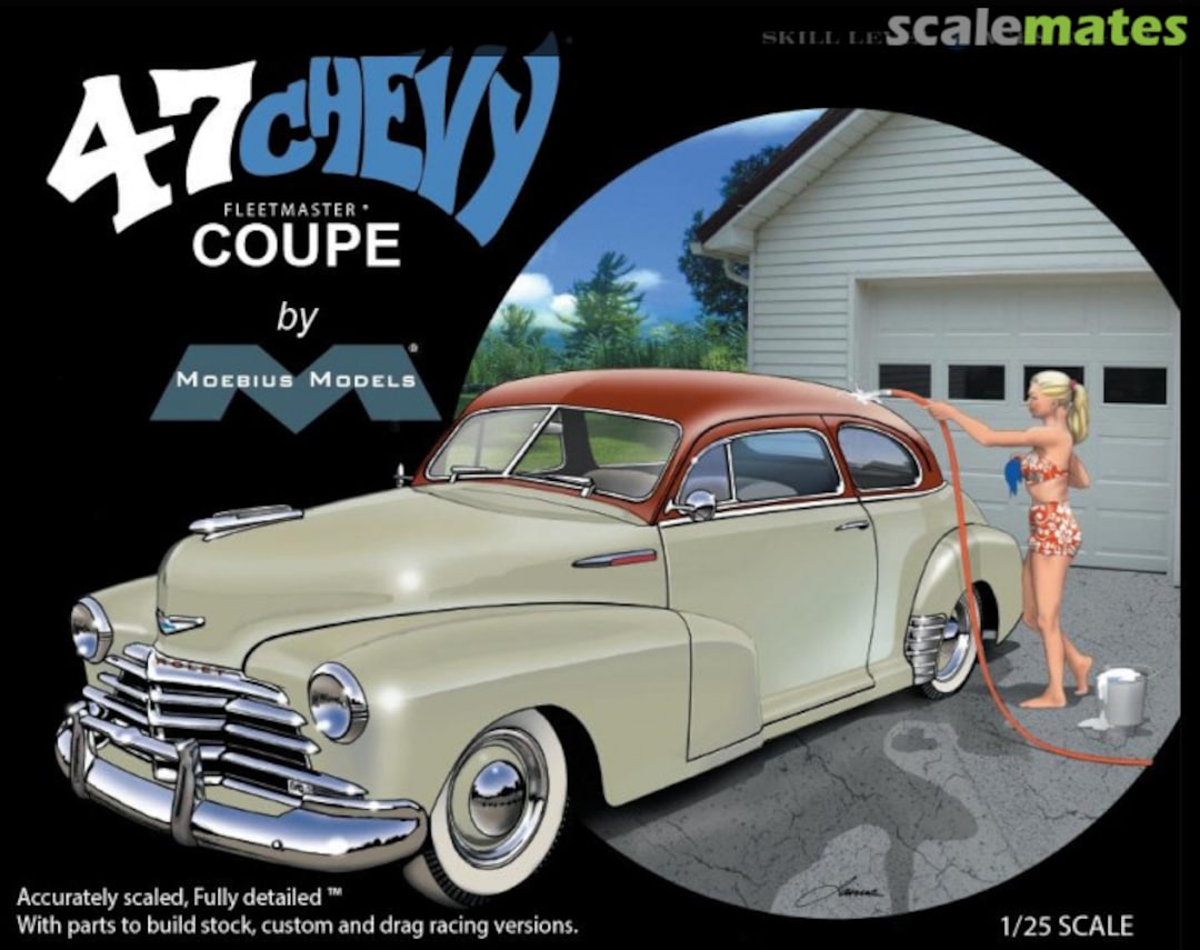 Boxart '47 Chevy Fleetmaster  2302 Moebius Models