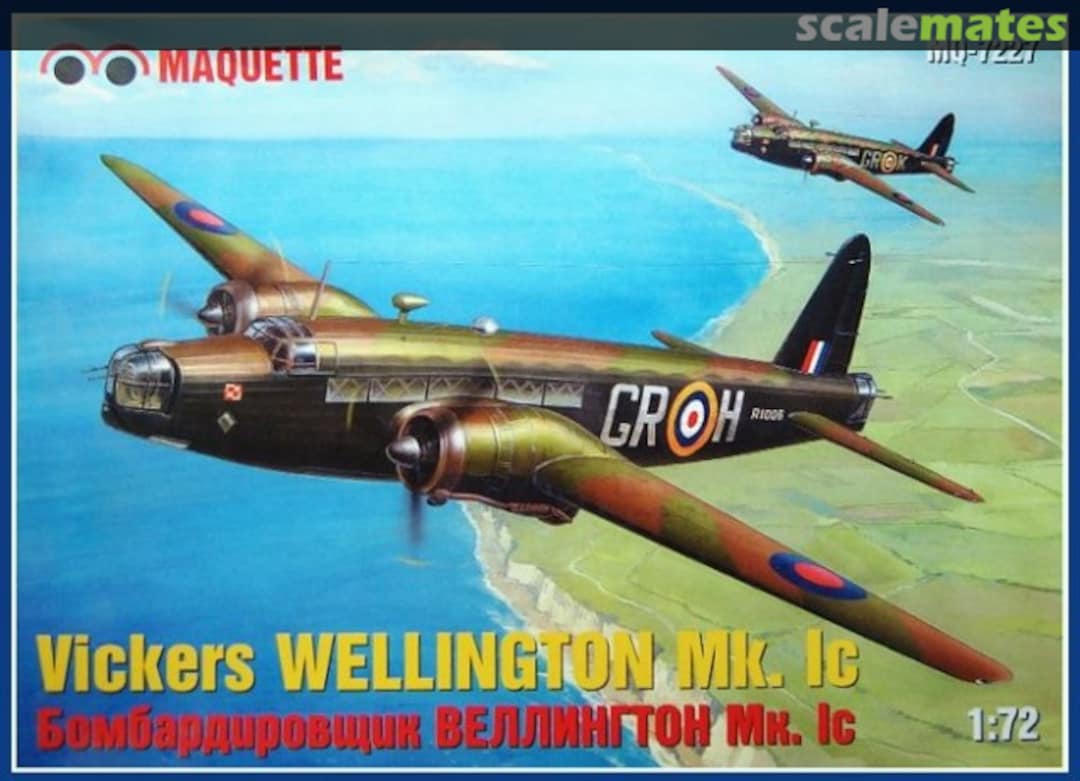 Boxart Vickers Wellington Mk.Ic MQ-7227 Maquette