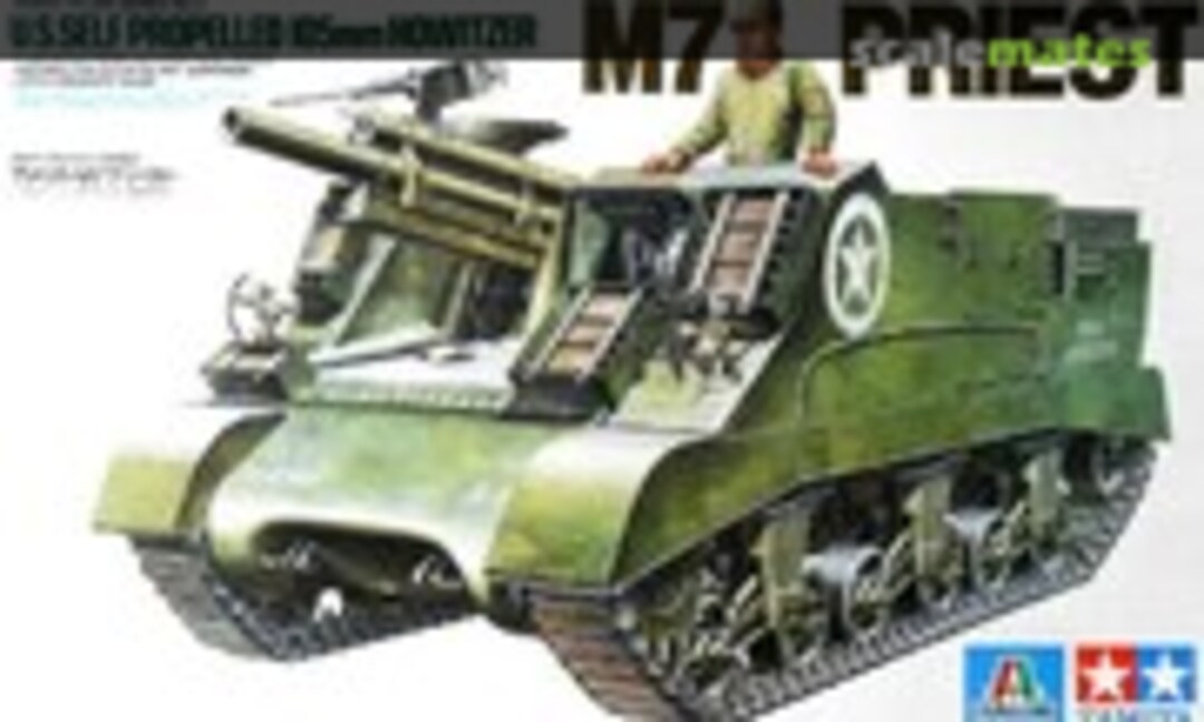 1:35 US Self propelled 105mm Howitzer M7 Priest (Tamiya 6202)