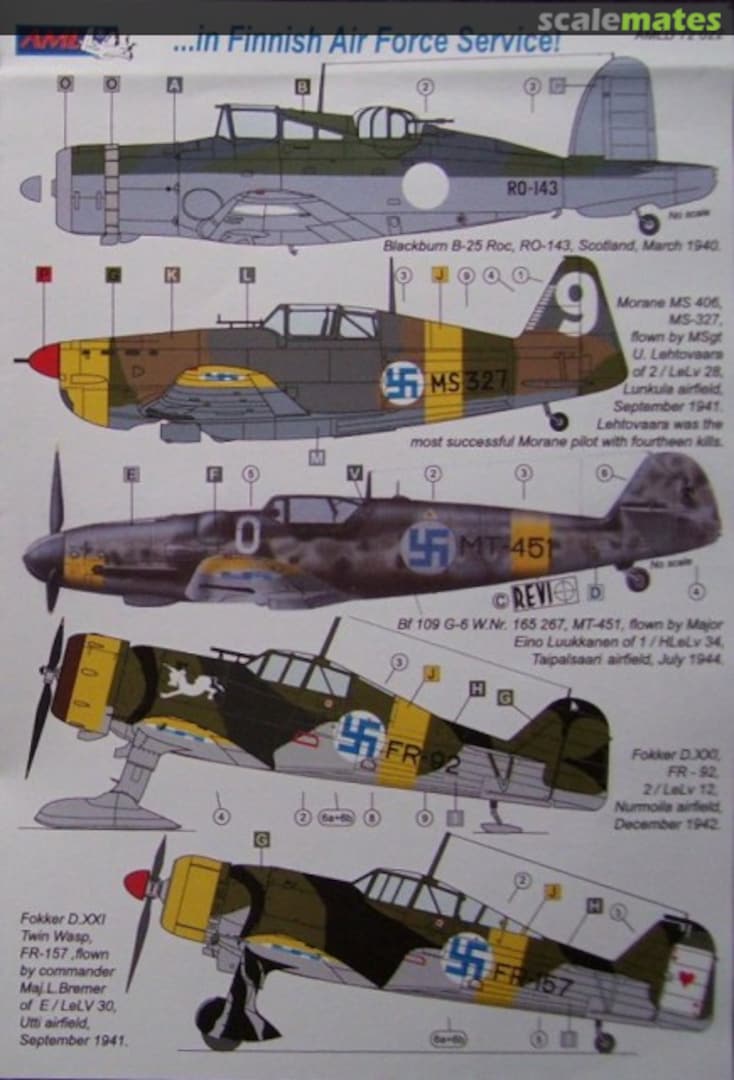 Boxart ...in Finnish Air Force Service! AMLD72022 AML