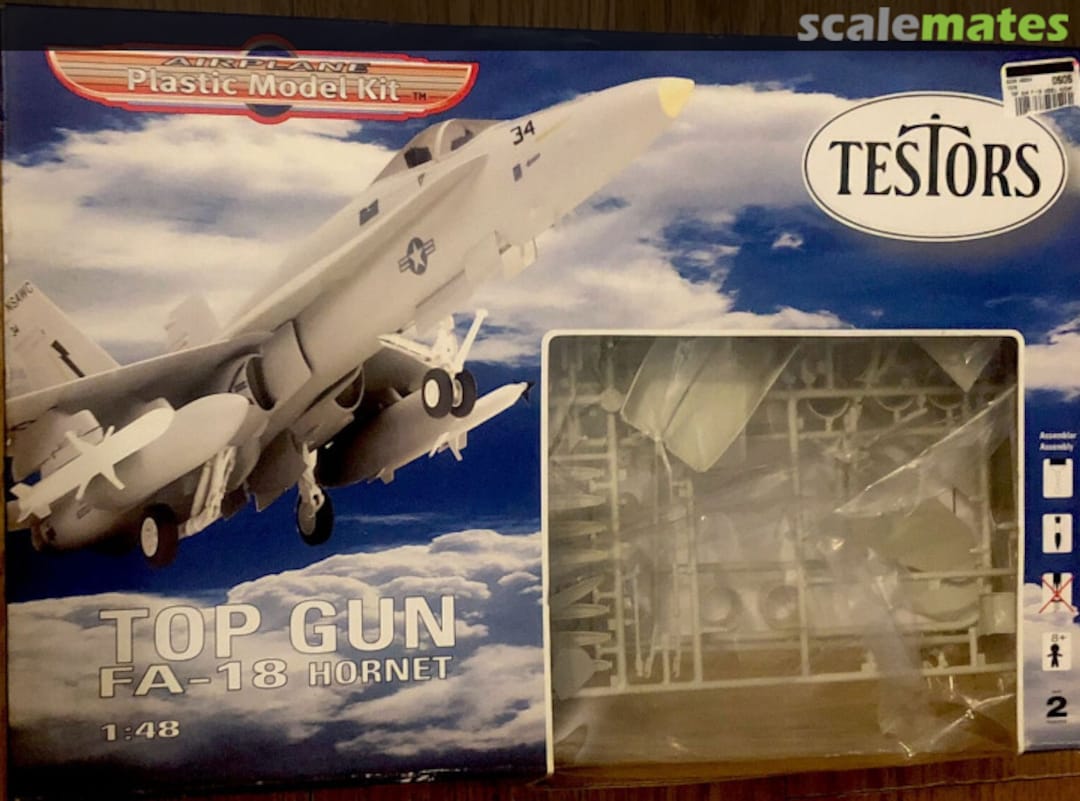 Contents FA-18 Hornet 7524 Testors