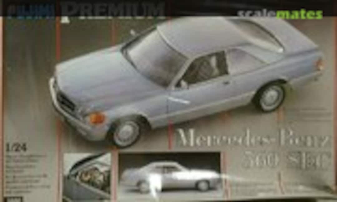 1:24 Mercedes-Benz 560 SEC (Fujimi 3800)