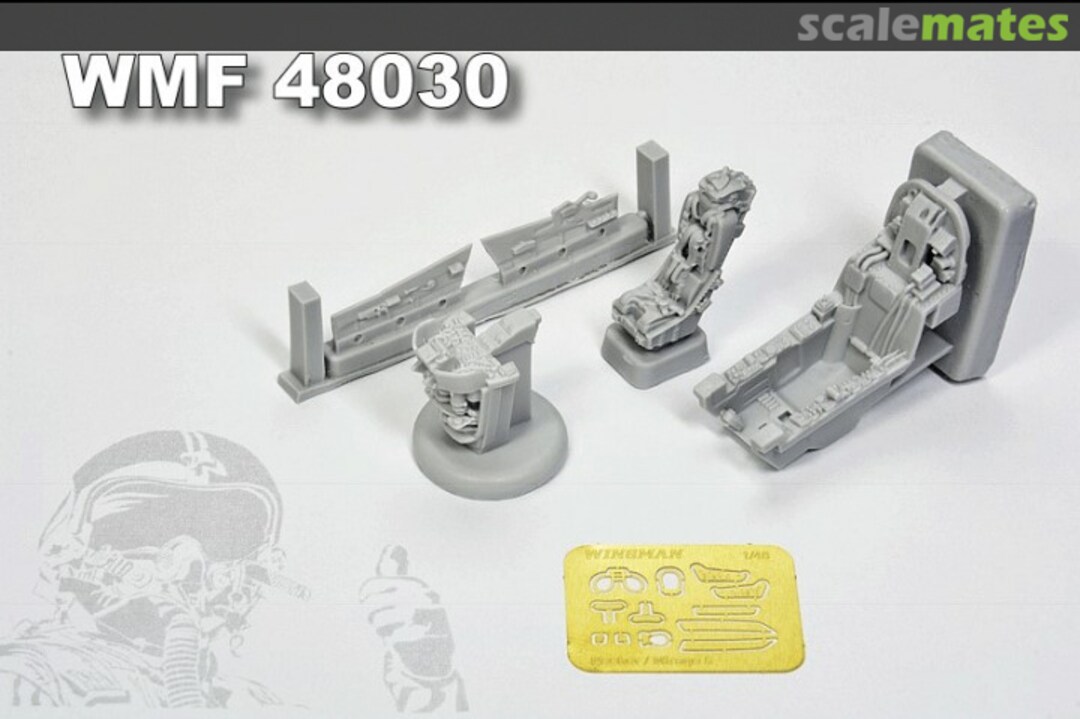 Boxart Mirage IIIE/5/50 cockpit WMF48030 Wingman Models