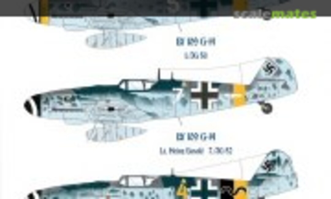 1:72 Messerschmitt Bf 109 G-14s (Eagle Editions EagleCals EC72-46)