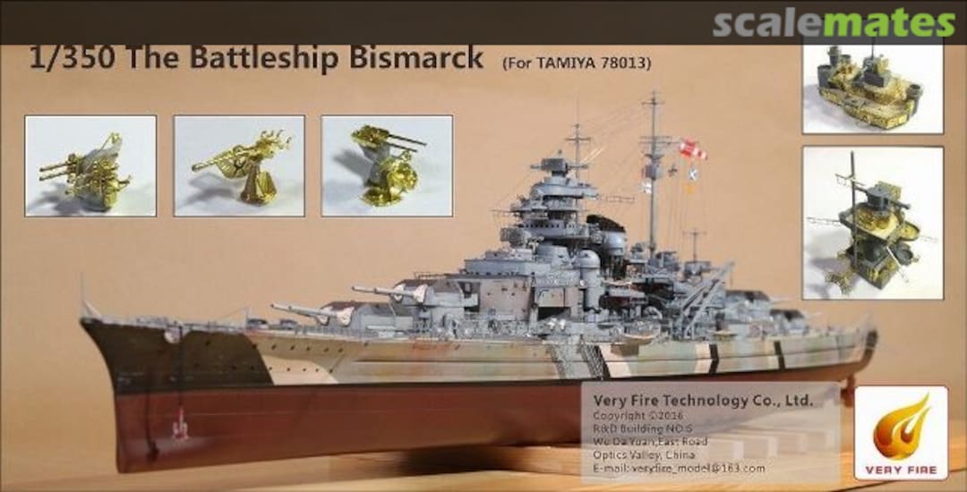 Boxart The Battleship Bismarck VF350003 Very Fire