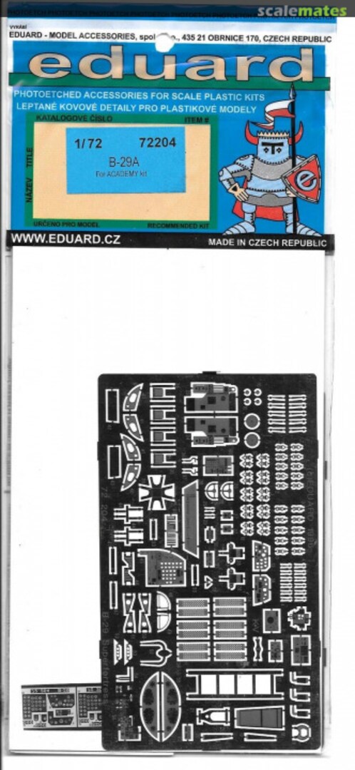 Boxart B-29A 72204 Eduard