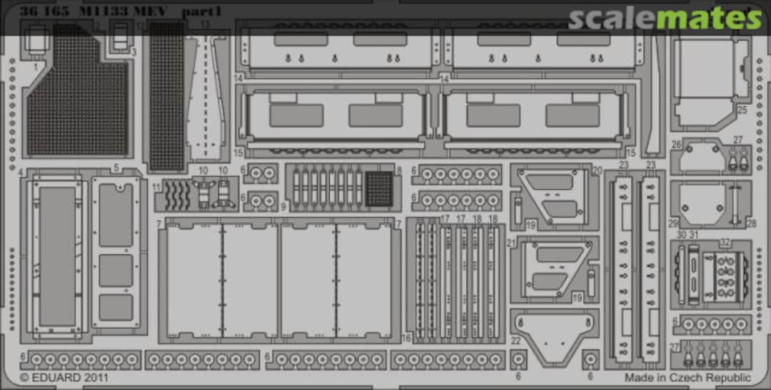 Boxart M1133 MEV 36165 Eduard