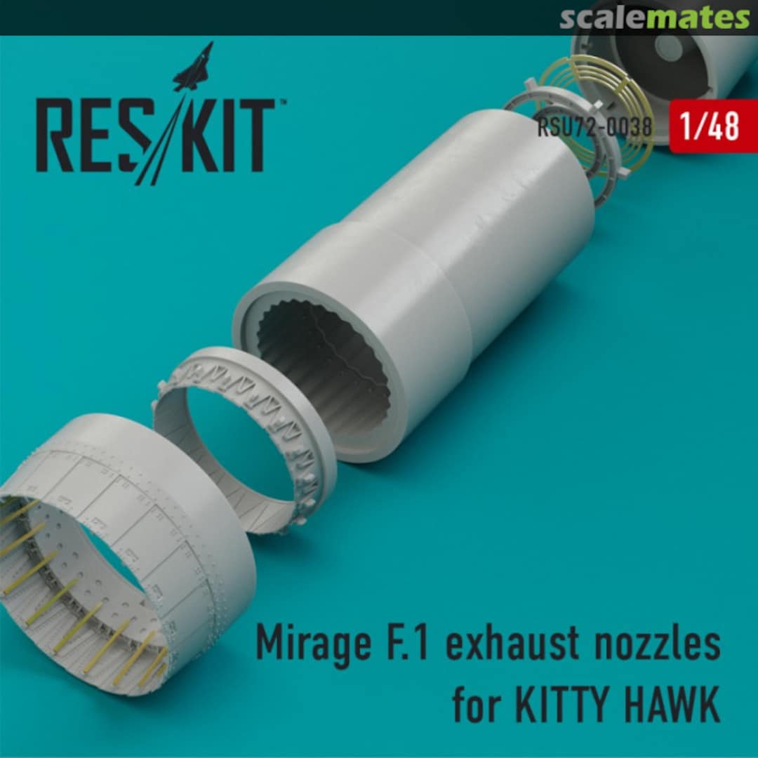 Boxart Mirage F-1 - Exhaust Nozzle RSU48-0038 ResKit