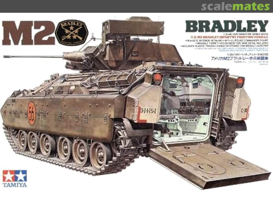 Boxart M2 Bradley 35132 Tamiya