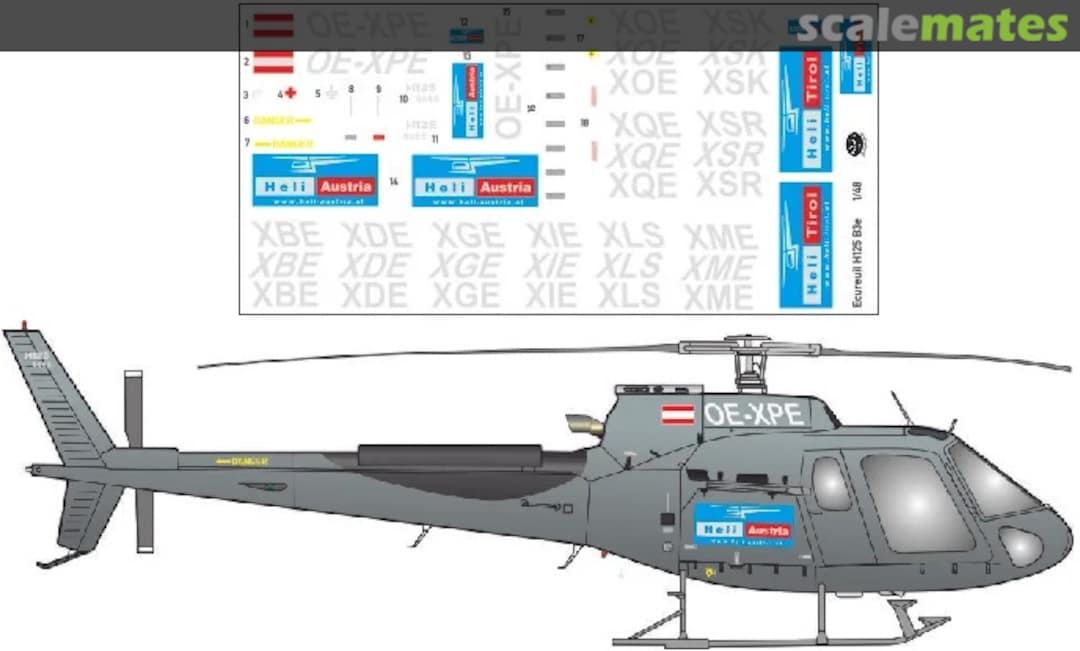 Boxart Airbus Helicopter H125 HZ 32403 Brent-Air-Decals