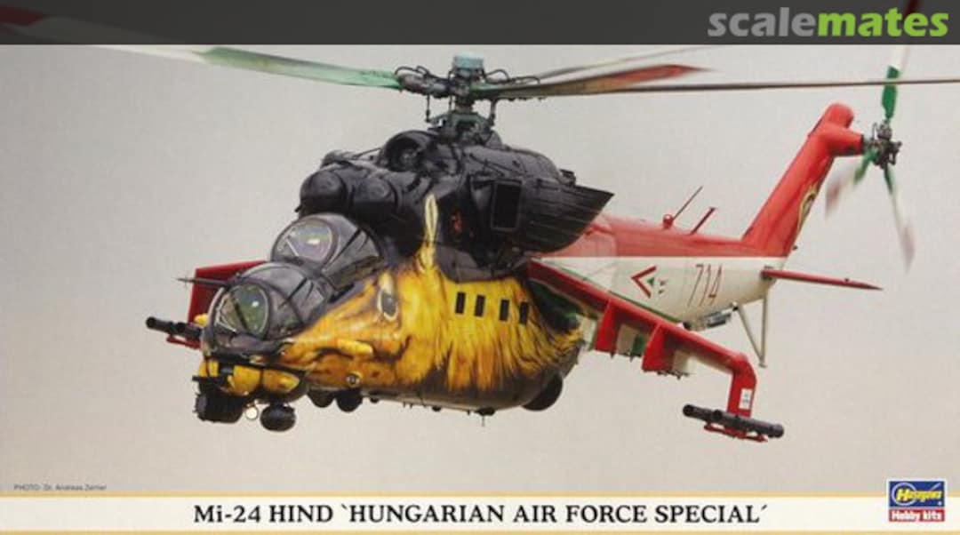 Boxart Mi-24 Hind `Hungarian Air Force Special´ 00896 Hasegawa