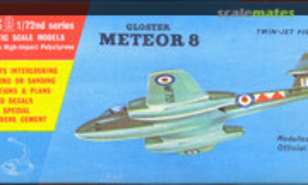 1:72 Gloster Meteor 8 (FROG F326)