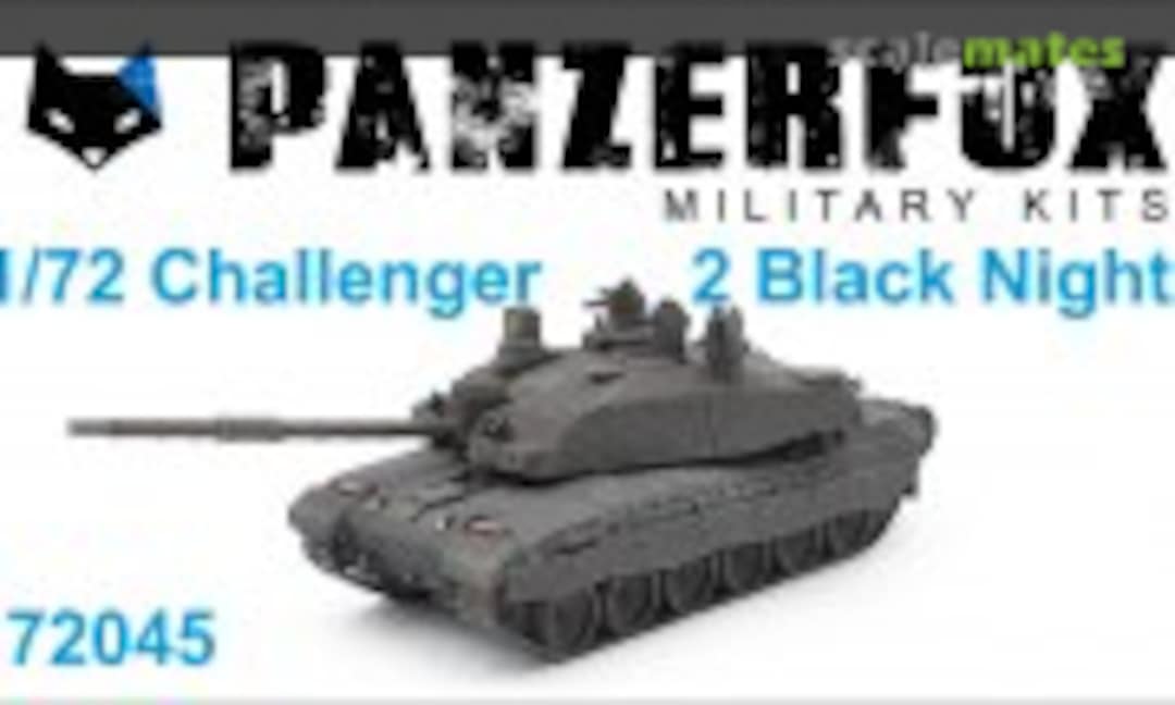 1:72 Challenger 2 Black Night (Panzerfux Military Kits 72045)