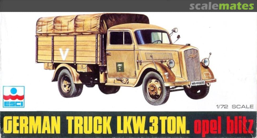 Boxart LKW 3 ton Opel Blitz 8007 ESCI